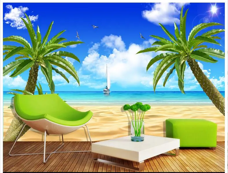 Paling Keren 19+ Wallpaper Dinding Pantai 3d - Richa Wallpaper