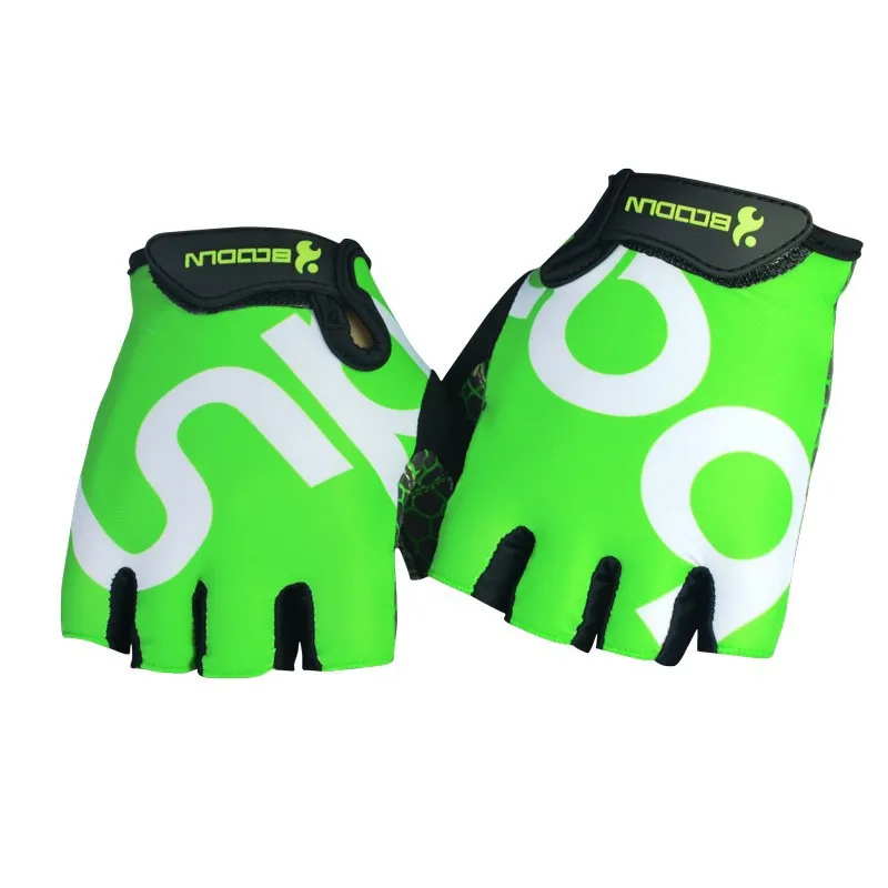 Наружные перчатки для горного спортзала для мужчин и женщин, бодибилдинг с открытыми пальцами, для фитнеса полуперчатка, противоскользящие, для тяжелой атлетики, спортивные тренировочные перчатки