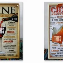 50 шт./лот торговля оловянные знаки, домашний бар декоративное настенное украшение из металла, домашние настенные Декорации для бара, 30X20 см