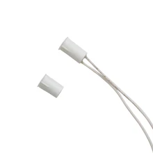 40 шт.) Пластик проводной сигнал тревоги дверная сигнализация датчик вторжения магнит концевой выключатель Дома Детектор безопасности сигнализация NC сигнал дверной контакт