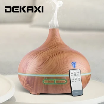 

550ml Ultrasonic Air Humidifier Essential Oil Diffuser Aromatherapy Electric Aroma Diffuser With Remote Control For Home