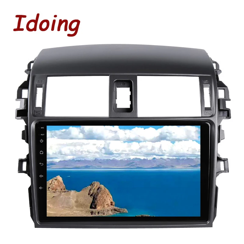 Flash Deal Idoing 10.2"4G+64G 2.5D IPS 8 Core Car Android8.0 Radio Player Fit Hyundai Tucson/ ix35 2018 Built-in GPS Navigation and GLONASS 4