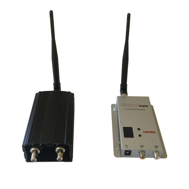 5 10KM Remote Video Audio Wireless Transmitter and Receiver Security
