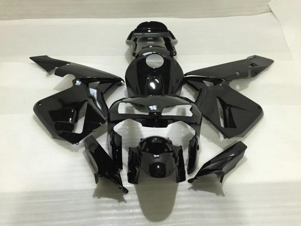 

Motorcycle Fairing kit for HONDA CBR600RR 03 04 CBR600 CBR600RR F5 2003 2004 cbr600rr All gloss black Fairings set+7gifts AX15
