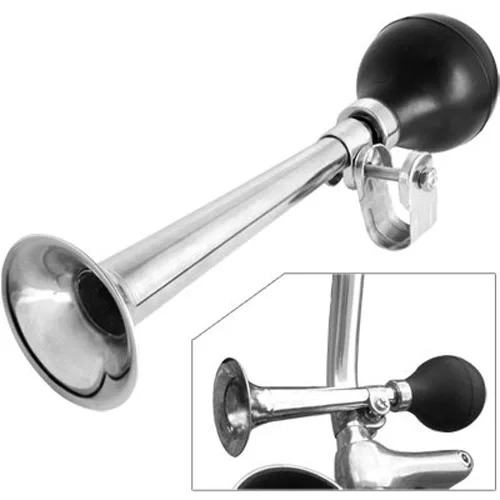 

Bicycle Bike Retro Metal Air Horn Bugle Rubber Bulb New