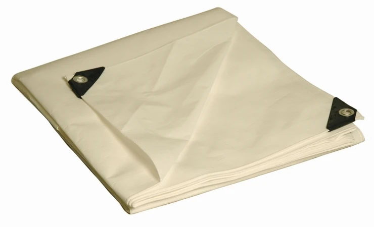 Foremost Tarp 31015 10 ft. X 15 ft. White Heavy Duty Tarp (1)