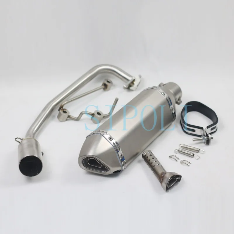 

PCX125/150 Lossless installation Motorcycle Exhaust With Middle Link Contact Pipe Moveable DB Killer For HONDA PCX125 150 AK112