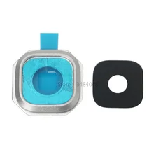 Для samsung Galaxy A9 A3 A310 A310F A5 A510 A510F A7 A710 A710F Задняя стеклянная крышка для объектива камеры с держателем рамки