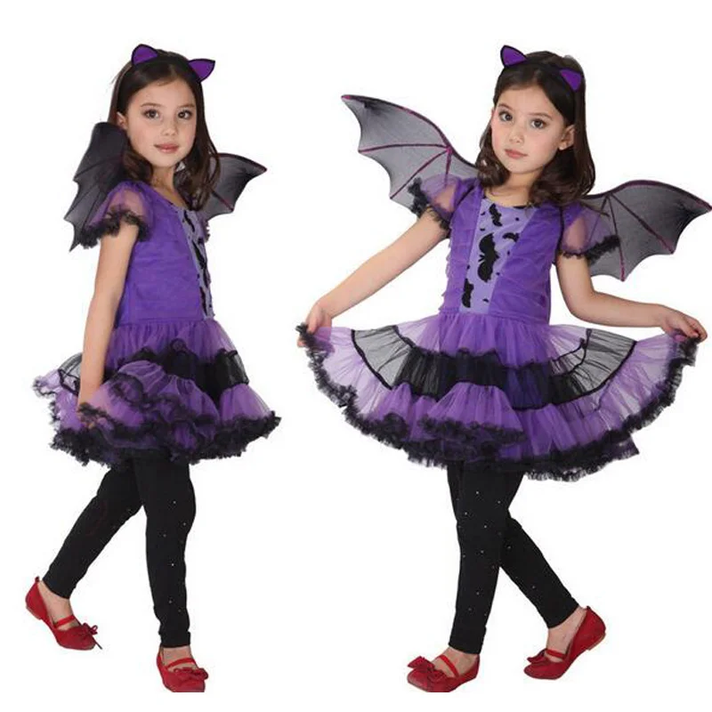 Fancy Masquerade Party Bat Girl Costume Children Cosplay Dance Dress Costumes For Kids Purple ... Fancy Masquerade Party Bat Girl Costume Children Cosplay Dance Dress Costumes For Kids Purple ...