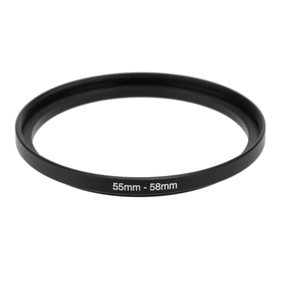 Metal 55mm 58mm 55 58 55 To 58 Step Up Filter Ring Stepping Lens