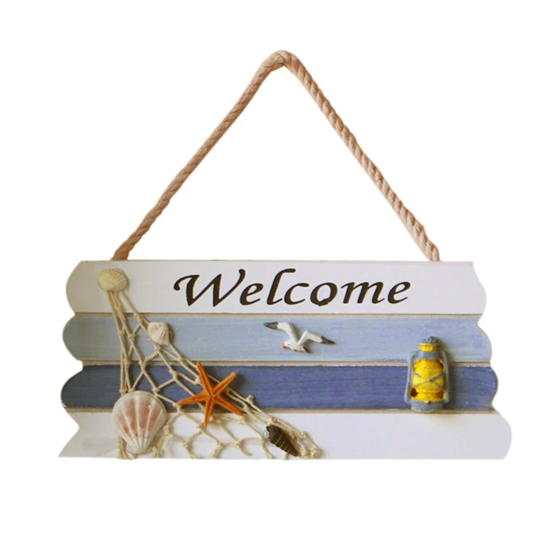 

1piece Pine Home Decor Plaques Restaurant Florist's Shop Decorative Plaques Store Welcome Signs Cafe Shop Door Hanging Boards
