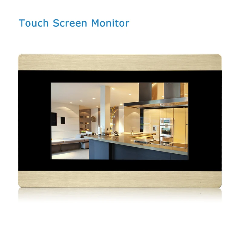 JERUAN 720 P AHD HD IP WI FI 7 дюймов Сенсорный экран видео система внутренней связи с