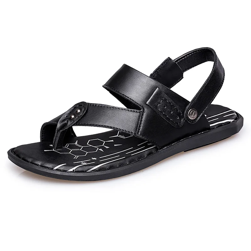 Dos Homens Plana Homem Sapato Tanga Chinelo Size Livre Do Lazer Sandália Praia Falhanço Genuíno De Ar Verão Ao Couro Aleta Sapatos Sandálias Plus 8qWwZ1Pz