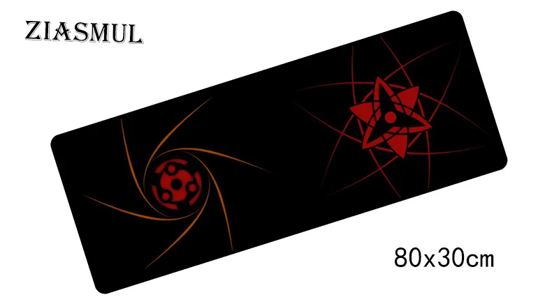 Коврик для мыши Наруто 800x300x3 мм коврик для мышки Akatsuki notbook коврик для компьютерной мыши Itachi игровой коврик для мыши геймер для клавиатуры коврики для мыши - Цвет: size 800x300x3mm