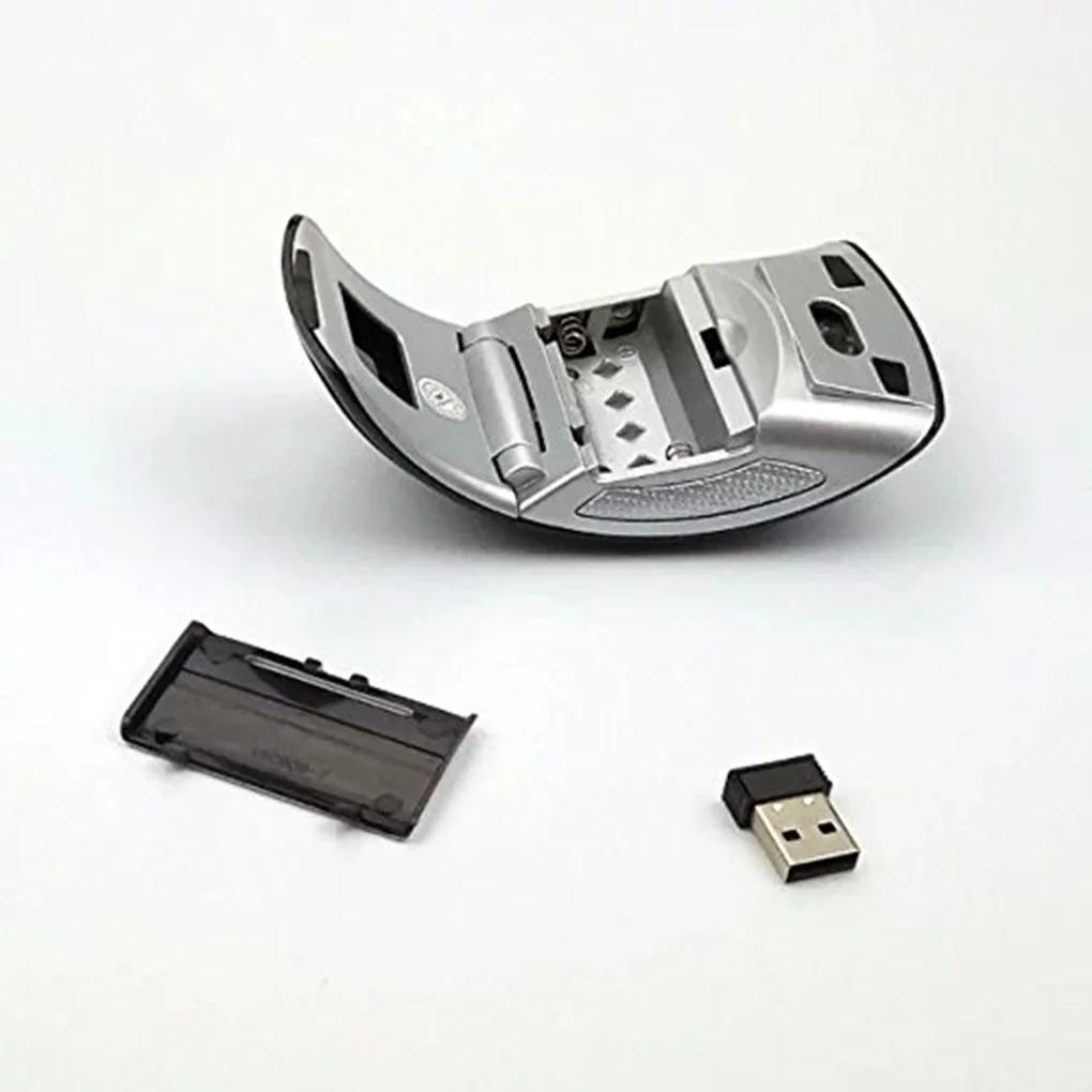 Top Selling Arc 2.4G Wireless Folding Mouse Cordless Mice USB Foldable Receivers Games Computer Laptop Accessory
