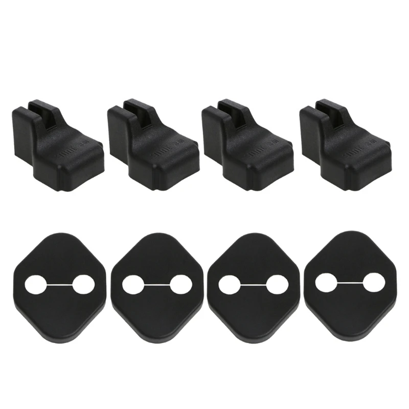 

Car-Styling Car Door Lock Cover Stopper Protection Clips For KIA RIO K2 Soul Hyundai Solaris Verna