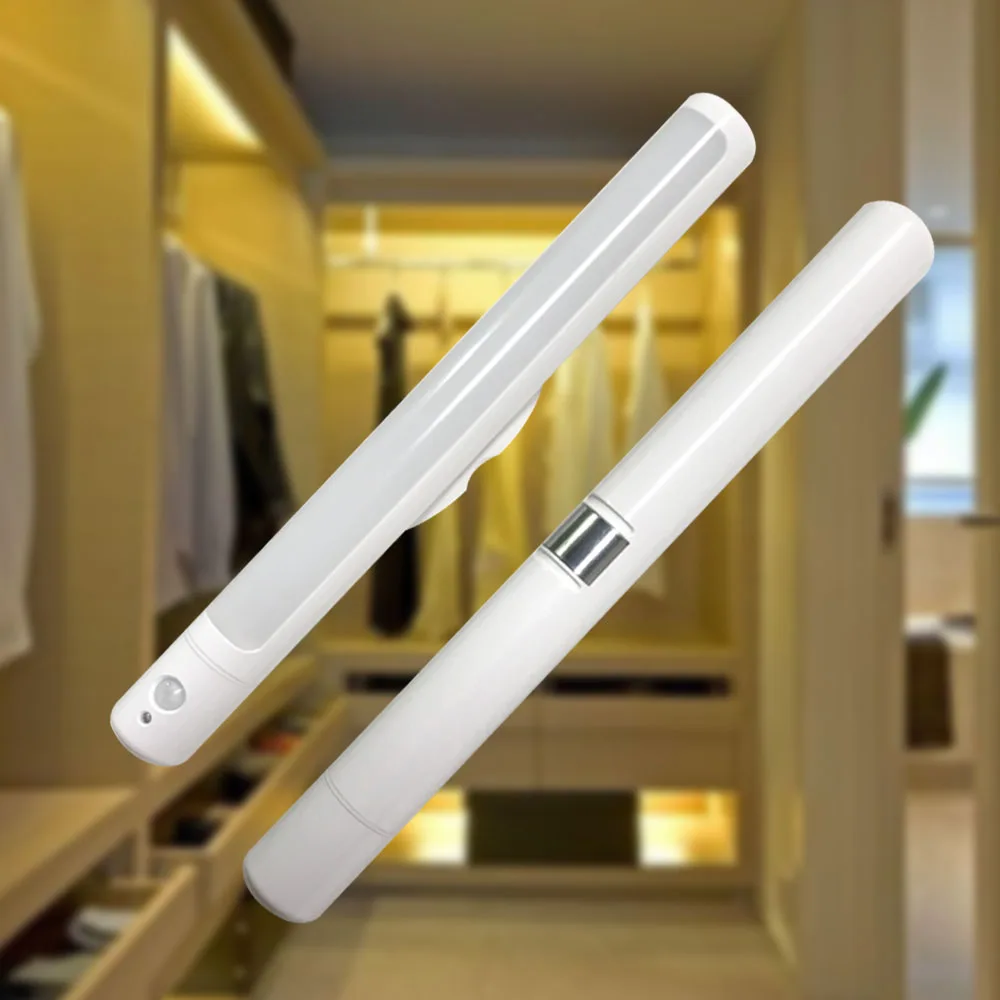 

Cabinet Light Magnetic Night Lamp IR Motion Sensor LED Hard Rigid Bar Lights For Children Bedroom Staircase Wall Fridge