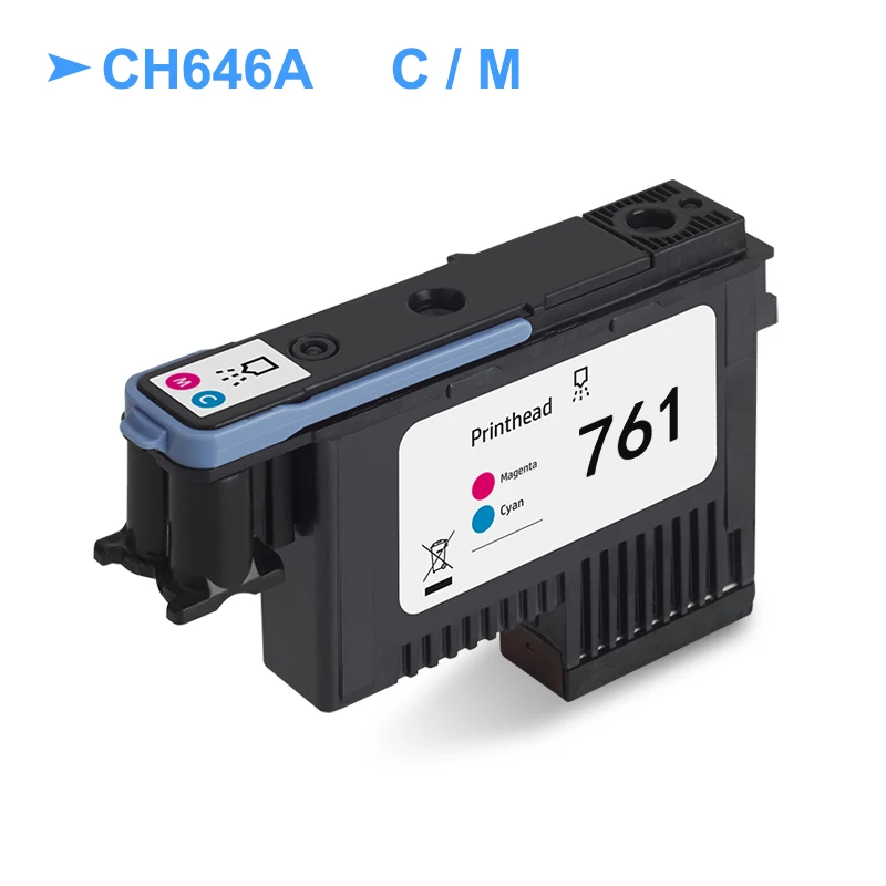 Cabeça de Impressão para hp para hp 761 Designjet T7100 T7200 Impressora y c - m gy Dgy Mbk Ch645a Ch646a Ch647a Ch648a - Imagem 3