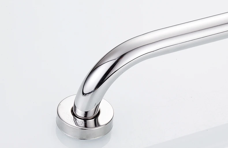 Wall Mount Stainless Steel Grab Bars Bathroom Bathtub Handrail With Soap Dish Disability Aid Safety Helping Handle