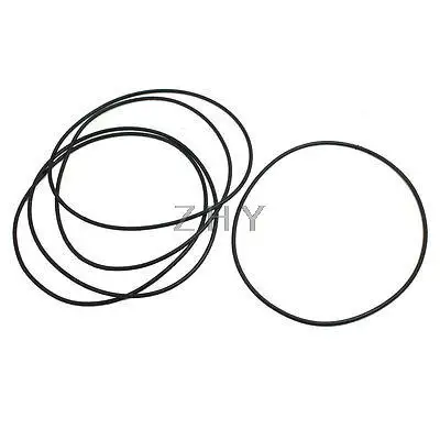 5 Pcs 125mm x 2.65mm Black Silicone O Rings Oil Seals Gaskets | Обустройство дома