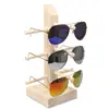 New Sun Glasses Eyeglasses Wood Display Stands Shelf Glasses Display Show Stand Holder Rack 9 Sizes Options Natural Material ► Photo 3/6