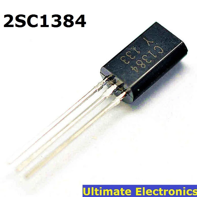 

100pcs 2SC1384 NPN Transistor for Audio Application 1W 60V 60V 1A TO-92L C1384