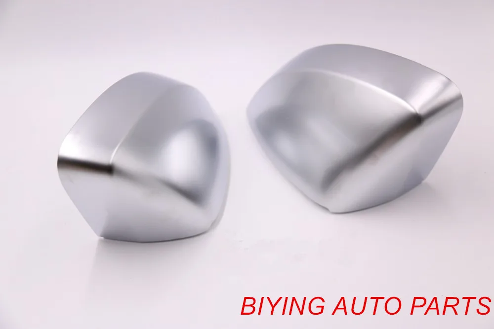 

1 Pair For A3 S3 8V Matt Chrome Silver Mirror Case Rearview Mirror Cover Shell