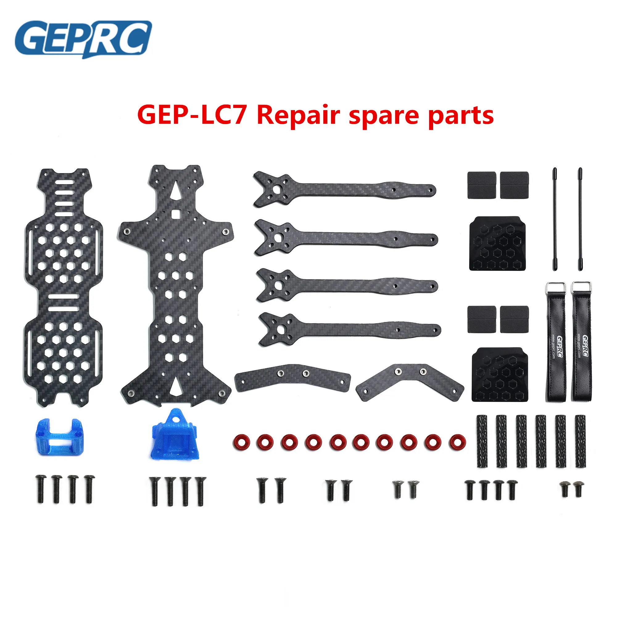 GEPRC GEP-LC7 крокодил комплект из углеродного волокна для рамы запасные части