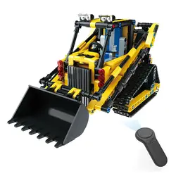 INKPOT 3D техника серии пульт дистанционного управления модель погрузчика строительные блоки кирпичи игрушки раннего развития подарок