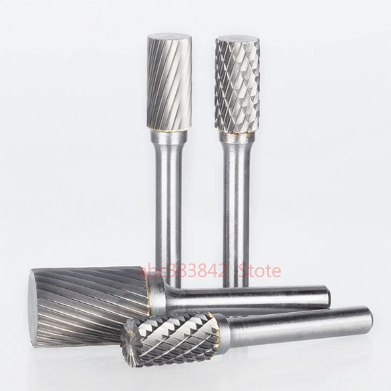 Carbide rotary file tungsten steel milling cutter metal grinding head rotary file electric file