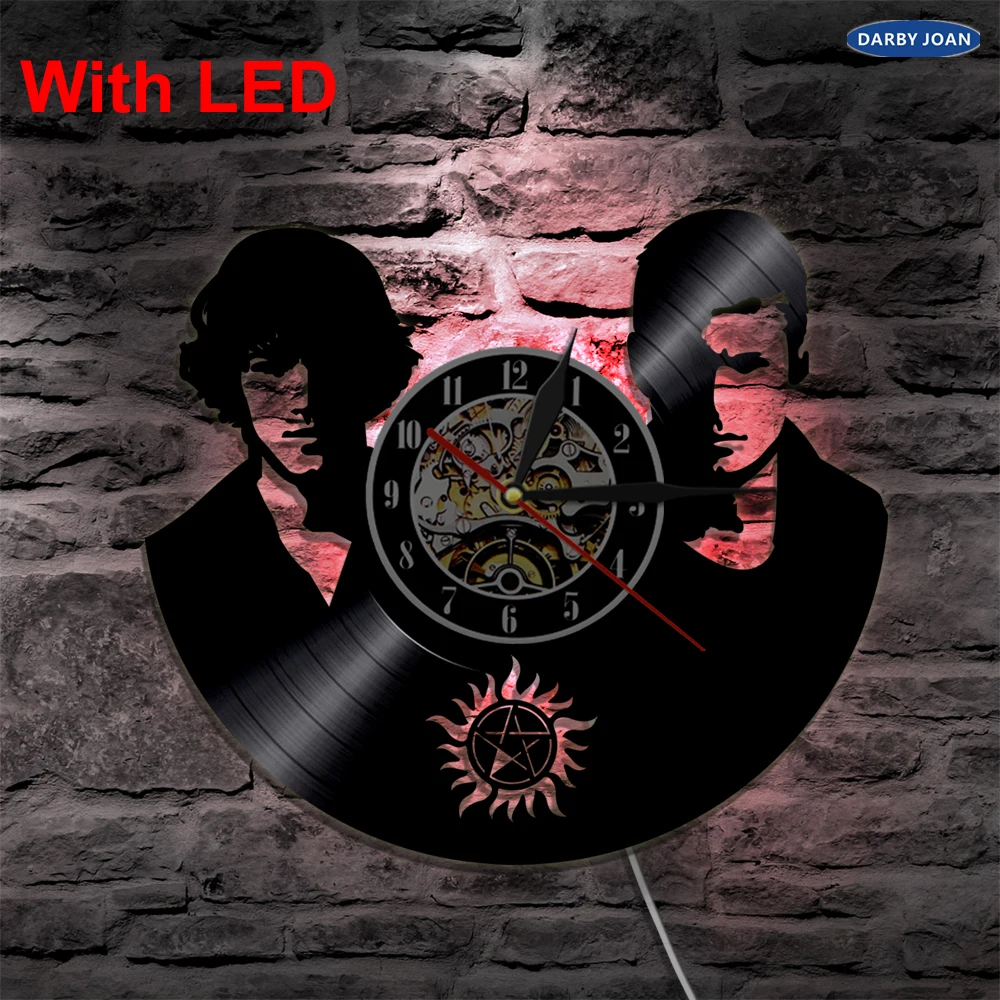 Details about   LED Vinyl Clock Agni LED Wall Decor Clock Original Gift 5070 