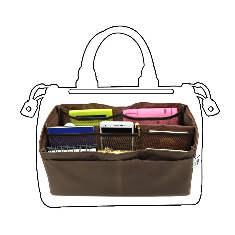 

Amasie New Arrvial Boston Inner Storage Bag Nylon Bag Zipper Container Solid Color EGT0340