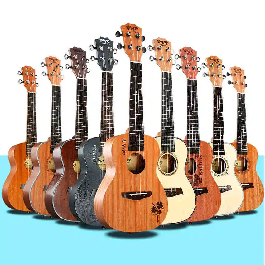 

23inch Ukulele Concert Acoustic Ukelele Children Small Guitar Hawaii 4 strings Musical instruments Mahogany 18 Frets Uke