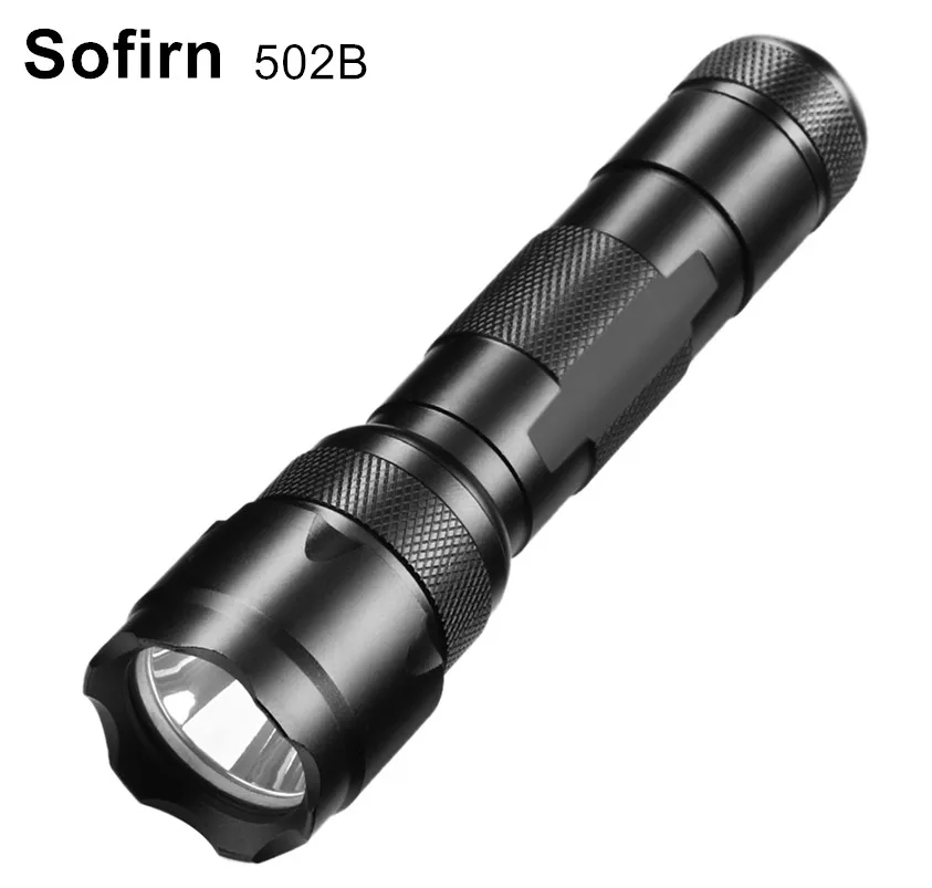 

Sofirn 502B Mini LED Flashlight 18650 Cree LED Flashlight 5 Modes EDC Penlight 850LM Torch Pocket Tactical Cycle Camping hunting