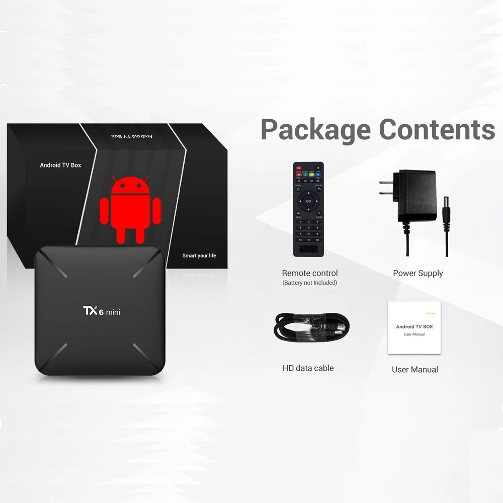 ТВ приставка TX6 Mini 4K Android 9 0 2 Гб 16 Allwinner H6 четырехъядерный USB3.0 4G Wifi Google Player PK TX3
