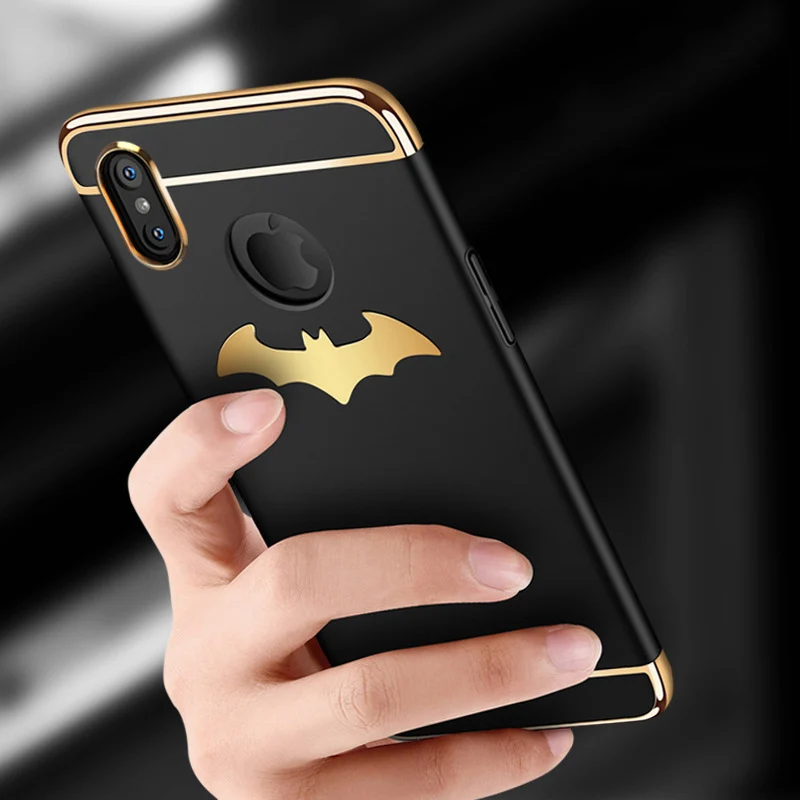 Cool 3D Bat Wing Phone Cases For iPhone X 8 7 6 6S Plus Cover Luxury