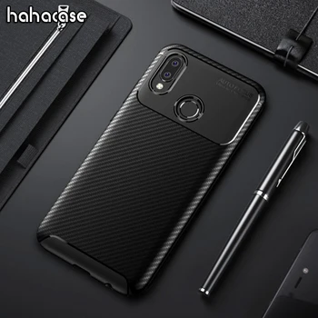 

500pcs Carbon Fiber Soft Silicone Case For Huawei Honor 10 P20 P10 Mate 20 10 Pro Lite Note 10 9i 8X Max Heat Dissipation Cover