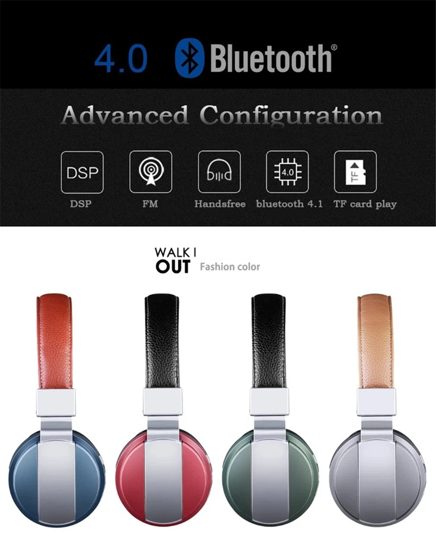Memories Music Bluetooth наушники Спорт бас Поддержка TF карта 3,5 мм с микрофоном для ПК телефона лучшие беспроводные наушники