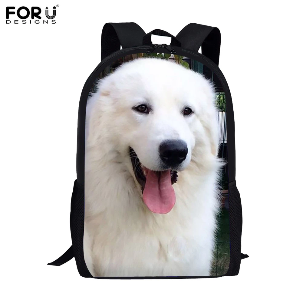 

FORUDESIGNS Fashion Animals Print Custom Design Backpacks for Teen Girls Casual Middle School Students Schoolbags Kids Rucksacks