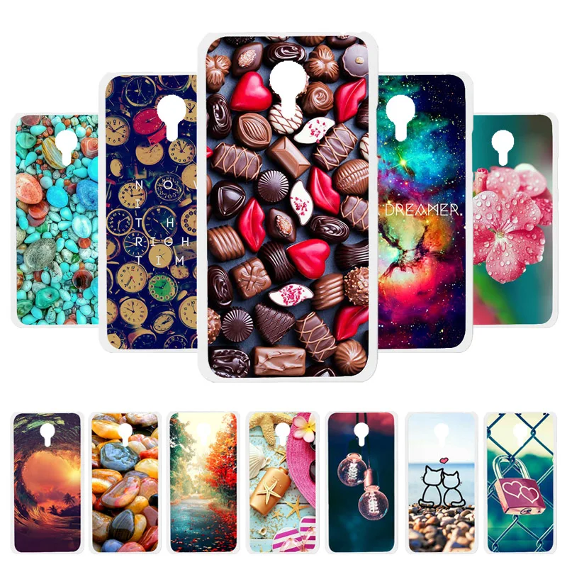 

Vanveet Soft Silicone Case For Meizu M2 Note Case Coque For Meilan Note 2 Note Plus Note2 Cover Painted Case Back Fundas Housing