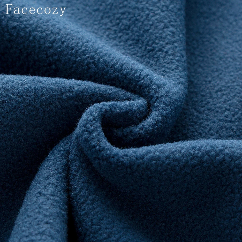 Мужская Флисовая Куртка с капюшоном Facecozy теплая ветрозащитная куртка софтшелл