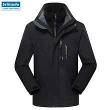 Мужская лыжная куртка для горного спорта, уплотненная, размера плюс, флисовая, лыжная одежда, водонепроницаемая, походная, уличная, куртка для сноуборда, ветрозащитная, зимняя куртка, одежда