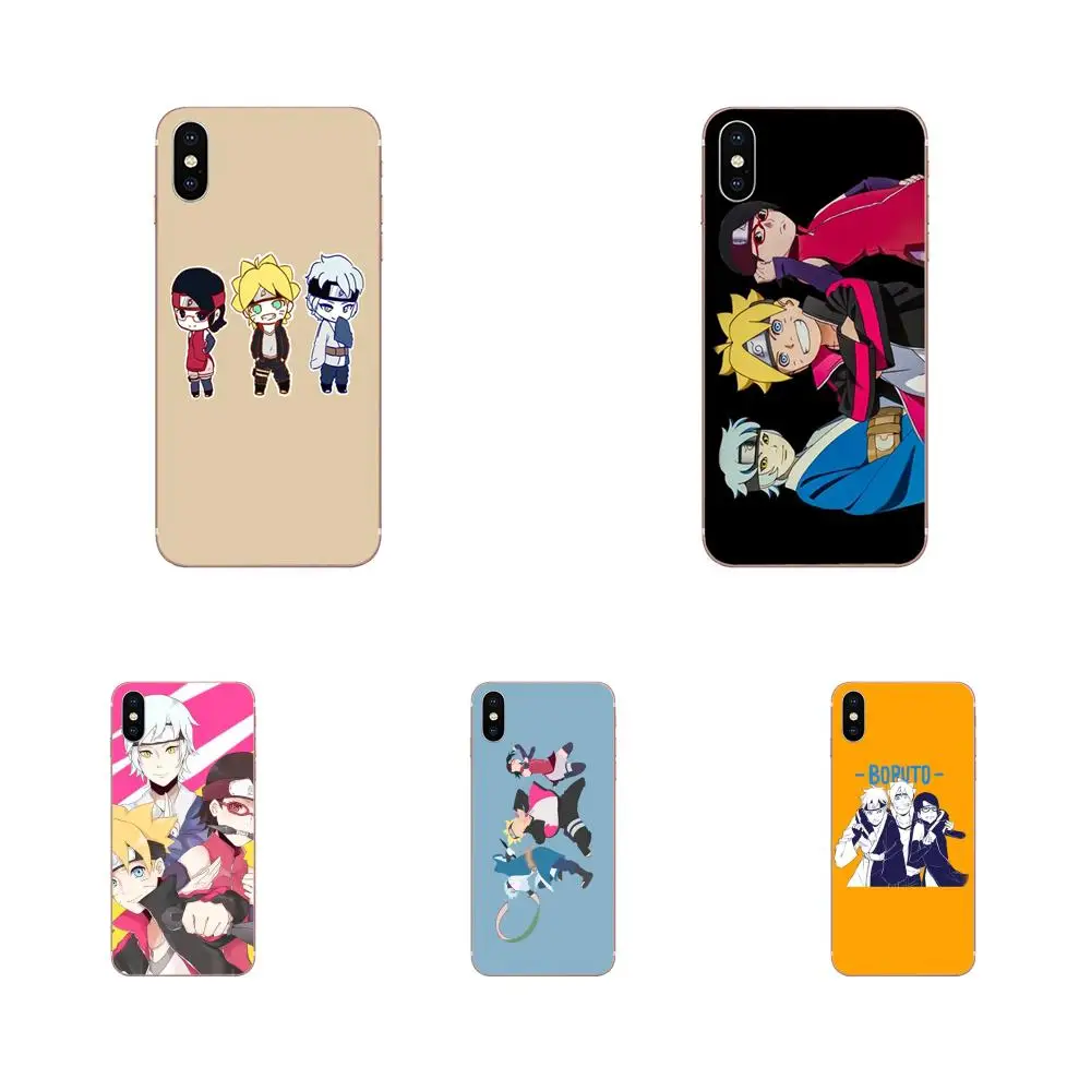 Boruto Sarada Mitsuki гибкие для sony Xperia Z Z1 Z2 Z3 Z4 Z5 compact Mini M2 M4 M5 T3 E3 E5 XA XA1 XZ Premium мягкие