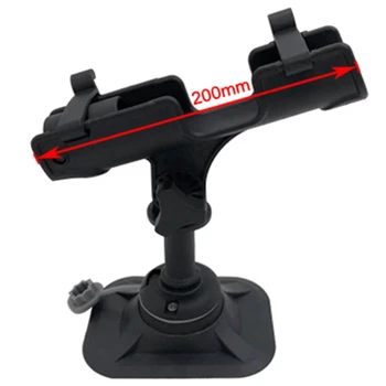 

Fishing Rod Pole Holder Rack Rest Adjustable Removable Can Glue To Kayak Boat Support Boat Fishing Accessories Pole Bracket