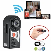 Мини Q7 камера 720P Wifi DV DVR беспроводная IP камера Фирменная Новинка Мини видеокамера рекордер инфракрасное ночное видение маленькая камера