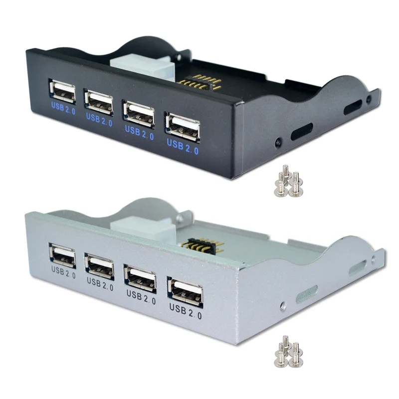 BTBcoin 4 порта USB 2 0 концентратор адаптер ПК Передняя панель расширительный