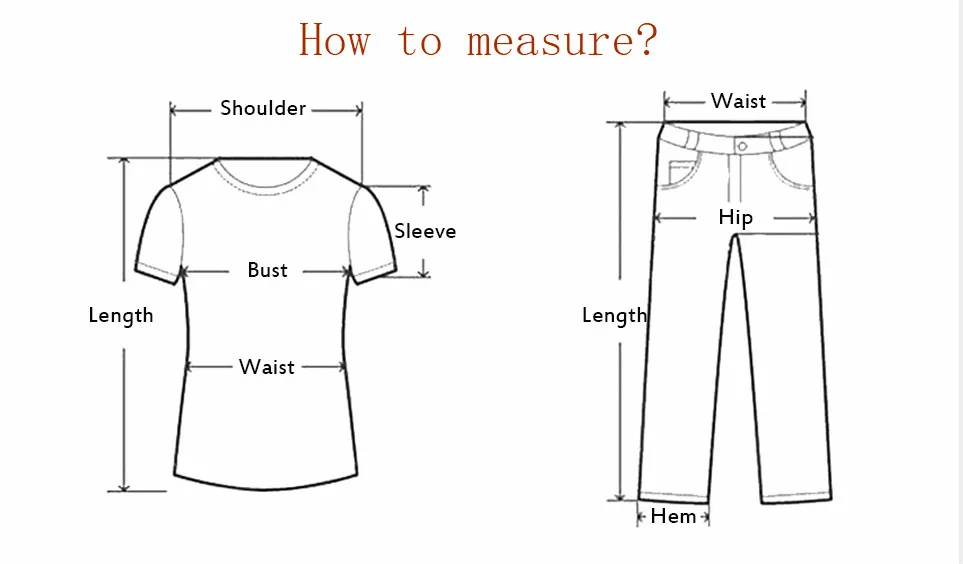服装measure