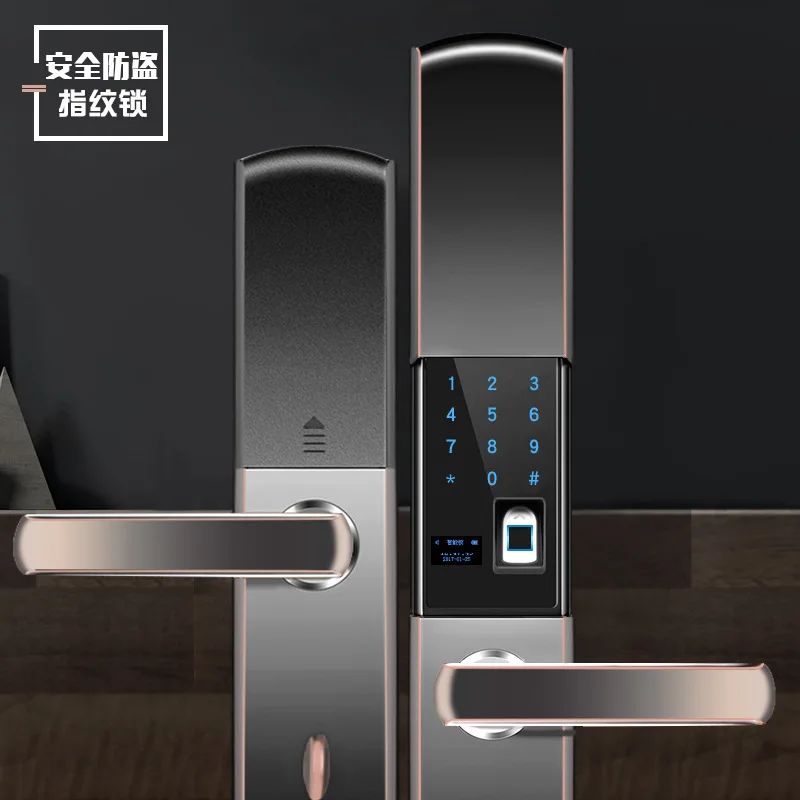 

2018 New Direct Sales, Semiconductor Fingerprint Lock, Anti-theft Door Smart Home, Semi Automatic Electronic Code Lock.