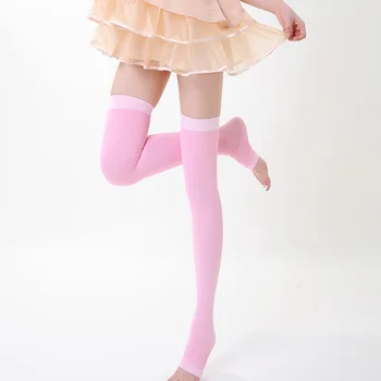 

LGFDSS1 women compression slim long thigh high 420D medical elastic sleeping skinny stocking