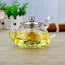 PINDEFANG различные формы 450 мл нагреваемый стеклянный чайник ситечко травяной цветочный Чайный фильтр для чайника бутылка для питьевой воды горшок